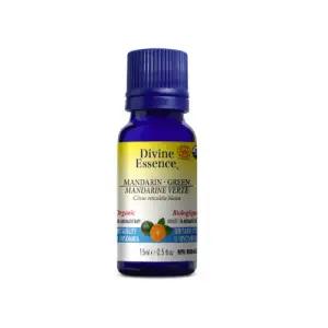 Divine Essence - Huile essentielle Mandarine verte 15ml