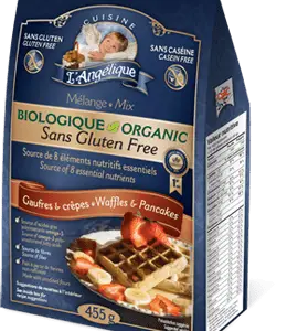 Cuisine l'Angelique - Mélange pour gaufres et crêpes 455g