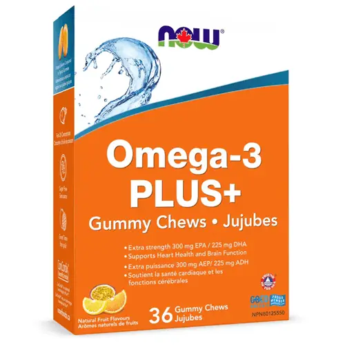 Now – Omega-3 Plus 36 jujubes