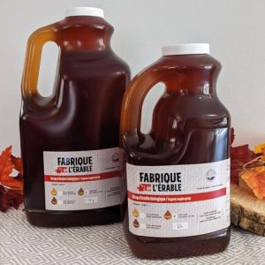 Sirop d'érable biologique ambré - 2L