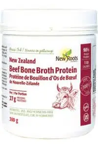 New Roots herbal - Protéine de bouillon d'os de boeuf 300g