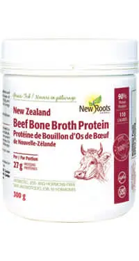 New Roots herbal – Protéine de bouillon d’os de boeuf 300g