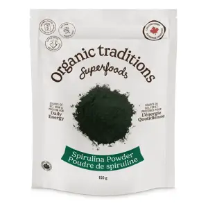 Organic Traditions - Poudre de spiruline 150g