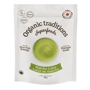 Organic Traditions - Latté de matcha avec probio bio 150g