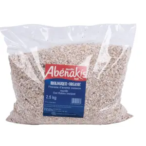 Flocons d'avoine bio 2.5kg - - Cuisson rapide