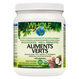 Aliments verts biologiques - 405G, Tropical