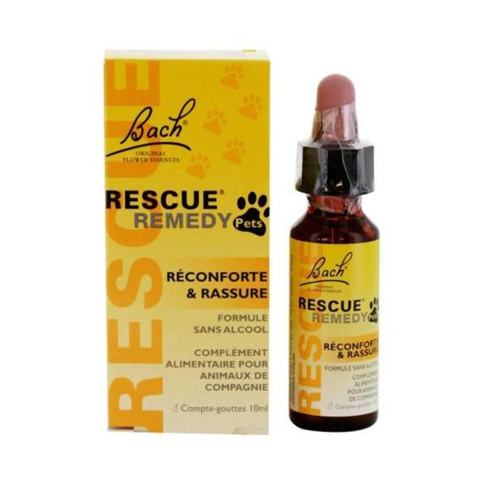 Bach – Remède Rescue pour animaux 10 ml