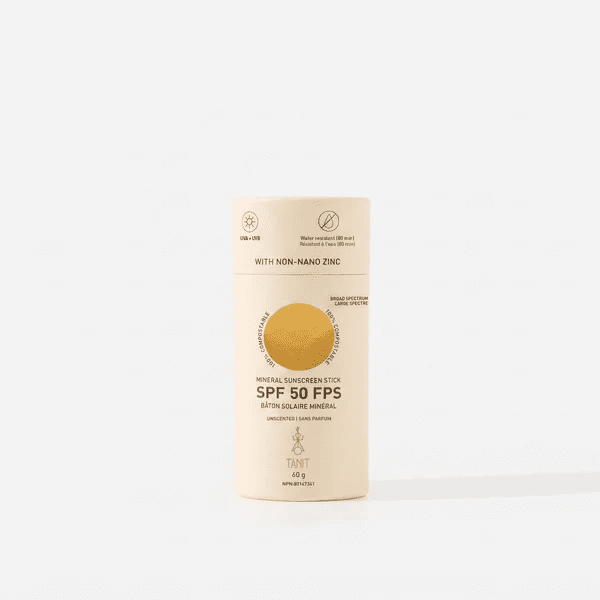 Tanit – Baton solaire minéral FPS50 60g – sans parfum
