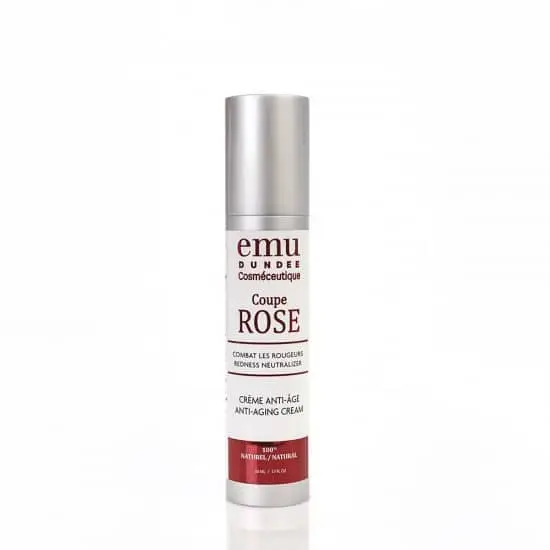 Emu Dundee – Crème Coupe Rose anti-âge et anti-rougeurs 50ml