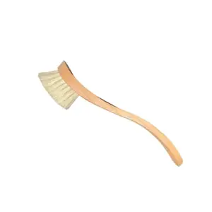 Eco human life - Brosse vaisselle courbée bois de hètre et fibres naturelles