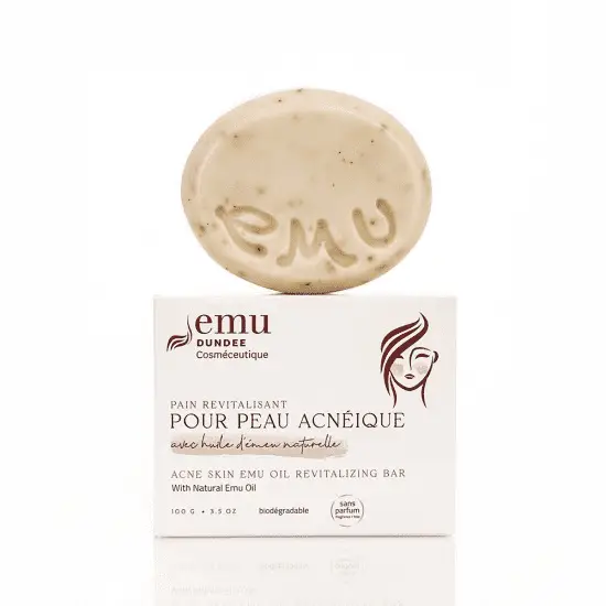 Emu Dundee – Savon huile d’émeu peau acnéique 100g