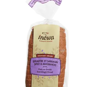 Inewa - Pain au levain épeautre et sarrasin bio 550g