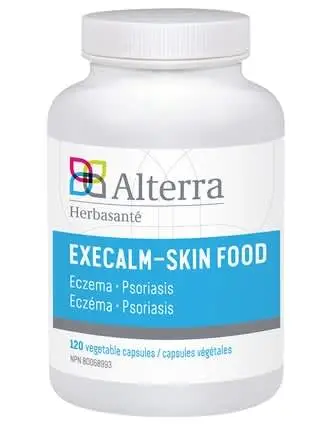 Alterra – Execalm – Skin Food 120 capsules
