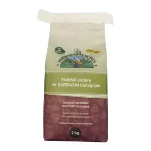 Les moissonneries du pays - Farine de sarrasin entière bio 2kg