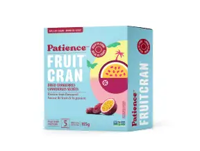 Fruitcran Collation canneberges séchées (5 sachets x 21g) - Fruit de la passion