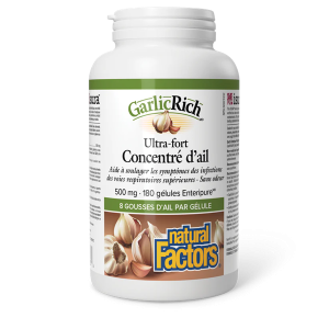 Natural Factors - Ail concentré 500mg