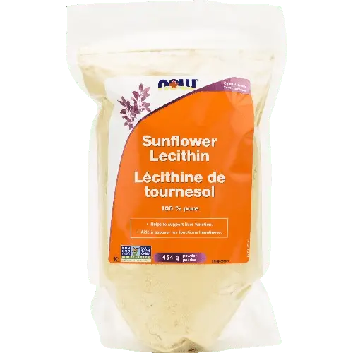 Now – Poudre lécithine tournesol sans OGM 454g