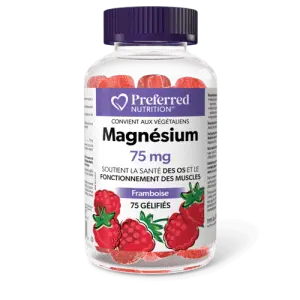 Preferred nutrition - Magnésium 75mg 75 gélifiés