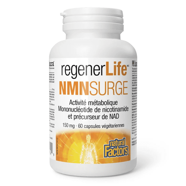 Natural Factors – RegenerLife NMNsurge 60 capsules