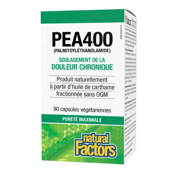 Natural Factors – PEA400 90 capsules