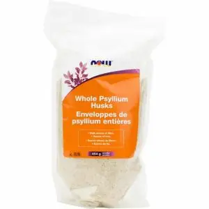 Now - Enveloppes de psyllium entières 454g