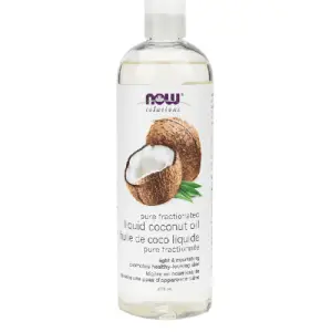 Now - Huile de coco liquide pure fractionnée - 473ml