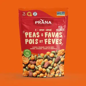 Prana - Mélange épicé pois et fèves 400g