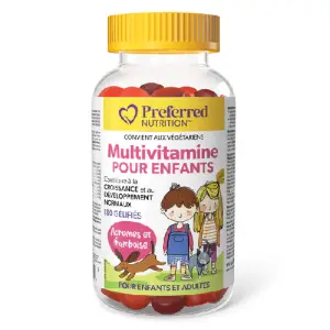 Preferred nutrition - Multivitamine pour enfants 180 gélifiés