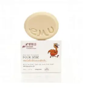 Emu Dundee - Savon surgras bébé Mandarine et Lavandin 100g