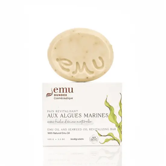 Emu Dundee – Savon huile d’émeu et algues 100g