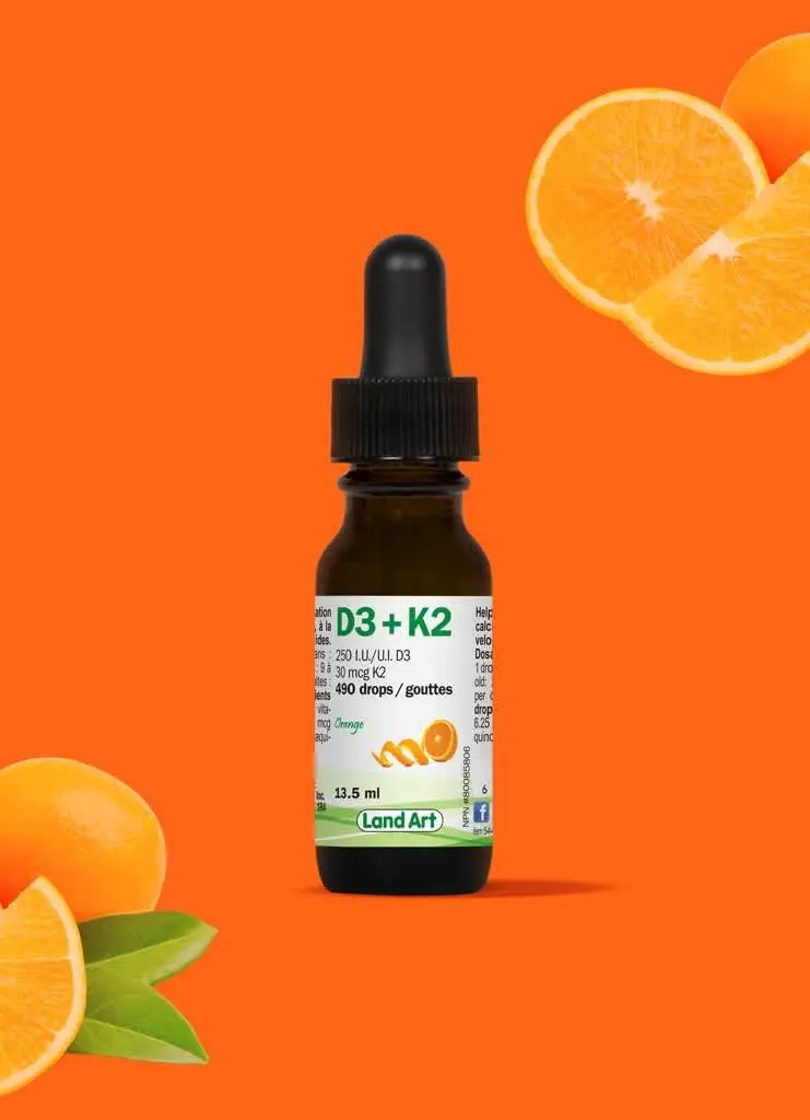 Land Art – Vitamine D3 + K2 13.5ml