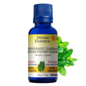 Divine Essence - Huile essentielle Menthe Poivree bio (Mentha piperita) Yakima valley