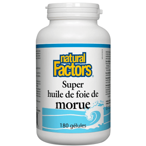 Huile de foie de morue - 180 gélules