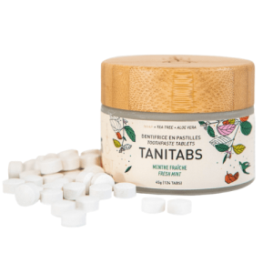 Dentifrice en pastilles - - Menthe Fraîche, 45g en pot (124 pastilles)