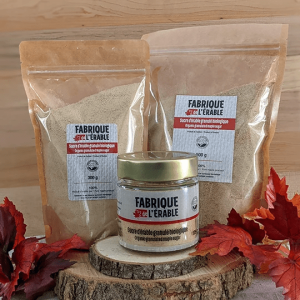 Fabrique de l'Érable - Sucre érable bio 300g