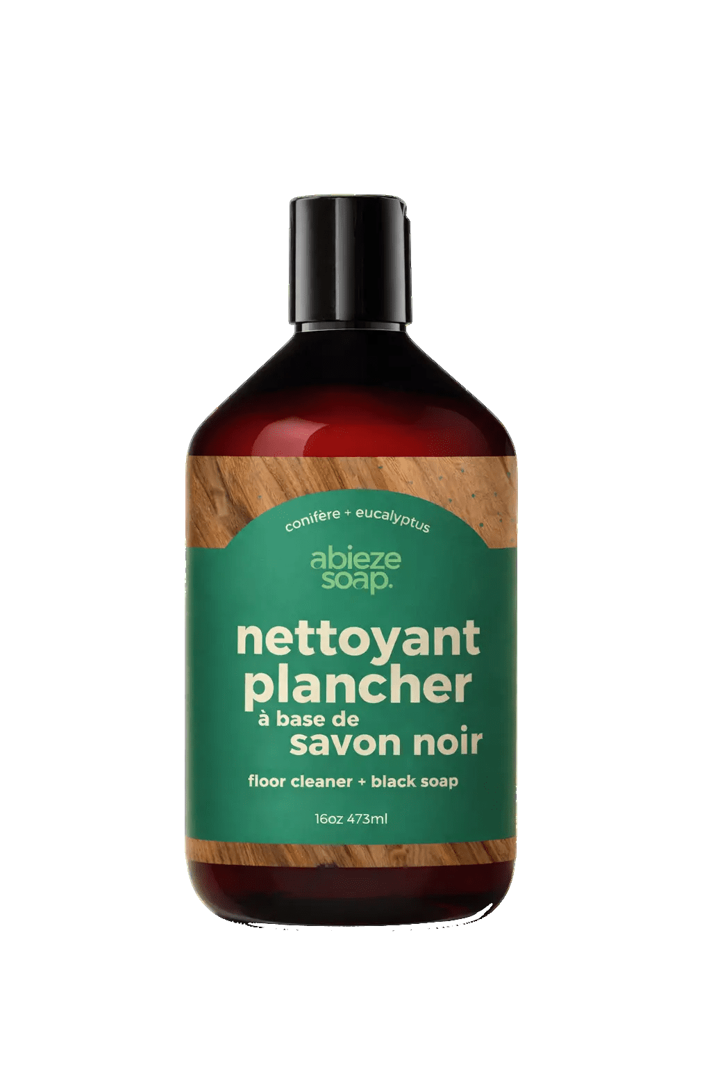 Abieze – Nettoyant plancher à base de savon noir 473ml