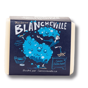 Savonnerie des Diligences - Savon detachant huile coco Mme Blancheville 200g